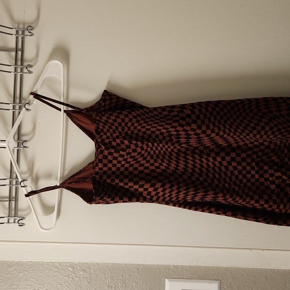 Wild Fable Spaghetti Strapped Checkered Mini Dress size S - Picture 6 of 9